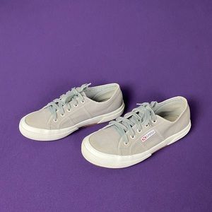 Superga Grey Cotu Classic Sneakers Sz 6.5